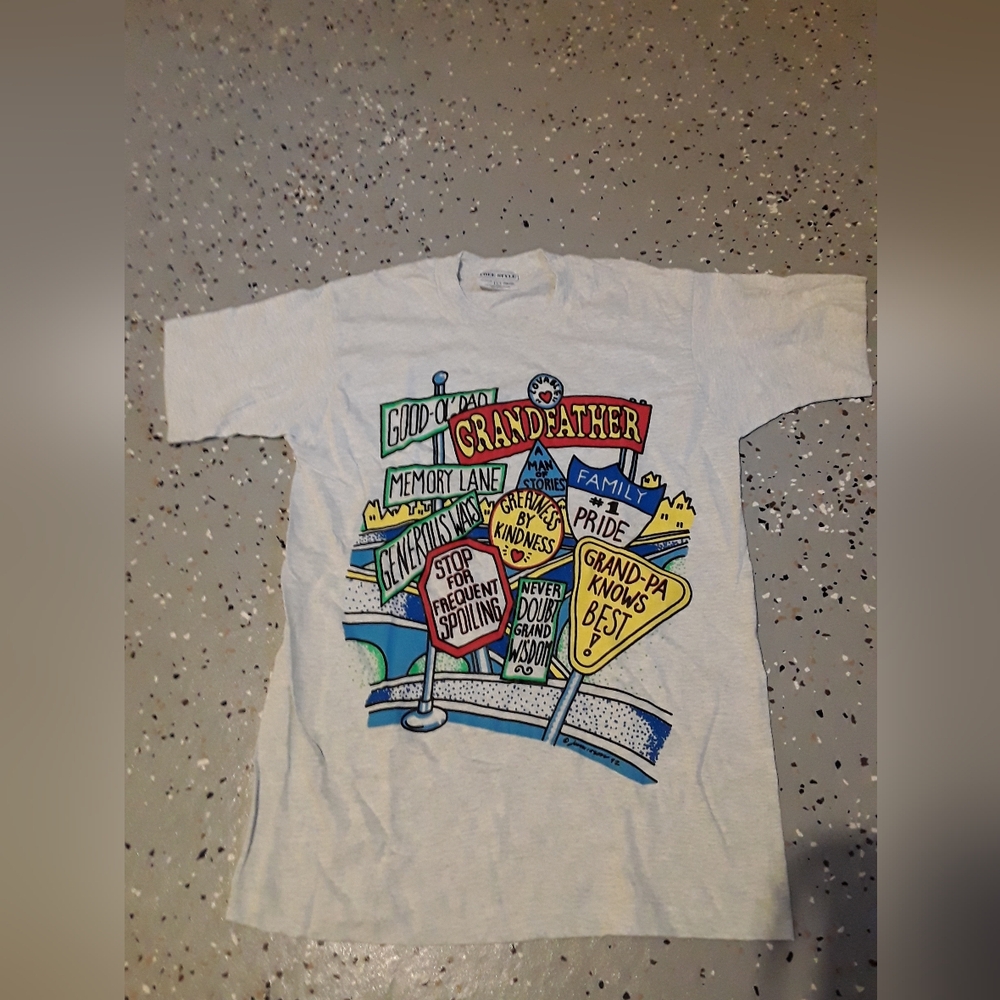 Vintage single stitch freestyle Grandpa shirt